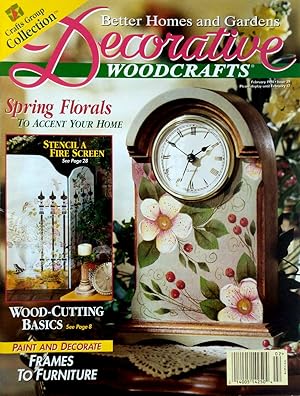 Seller image for Better Homes & Gardens Decorative Woodcrafts: February 1998 for sale by Kayleighbug Books, IOBA