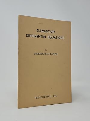 Image du vendeur pour Elementary Differential Equations mis en vente par Munster & Company LLC, ABAA/ILAB