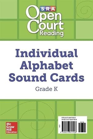 Seller image for Open Court Reading Grade K Individual Alphabet Sound Cards (Hardcover) for sale by Grand Eagle Retail