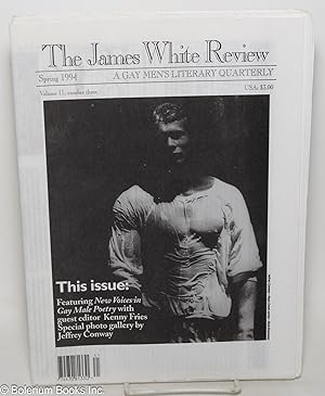 Seller image for The James White Review: a gay men's literary quarterly; vol. 11, #3, Spring 1994: New Voices in Gay Male Poetry for sale by Bolerium Books Inc.