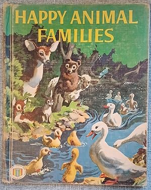 Seller image for Happy Animal Families for sale by One More Time Books