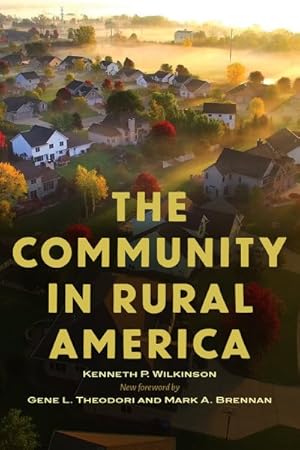 Image du vendeur pour Community in Rural America mis en vente par GreatBookPrices