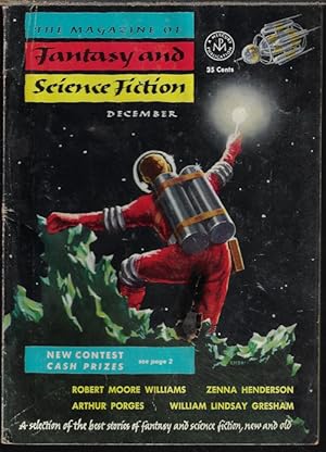 Bild des Verkufers fr The Magazine of FANTASY AND SCIENCE FICTION (F&SF): December, Dec. 1953 zum Verkauf von Books from the Crypt