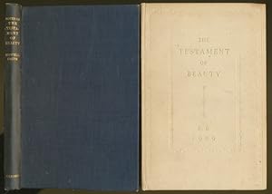 Seller image for The Testament of Beauty and Notes on the Testament of Beauty (2 vols.) for sale by CorgiPack