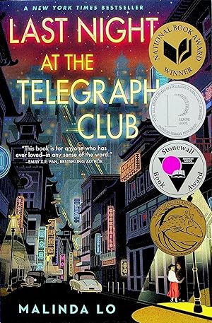 Imagen del vendedor de Last Night at the Telegraph Club a la venta por Adventures Underground