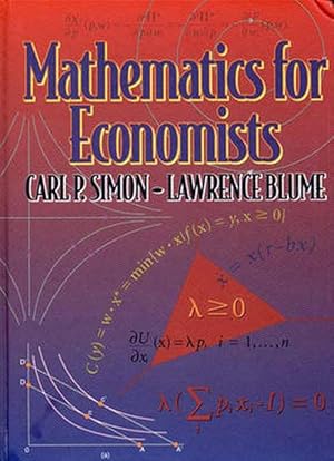 Immagine del venditore per Mathematics for Economists (Hardcover) venduto da Grand Eagle Retail