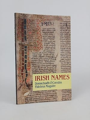 Bild des Verkufers fr Irish Names zum Verkauf von ANTIQUARIAT Franke BRUDDENBOOKS