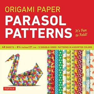 Imagen del vendedor de Origami Paper 8 1/4" (21 cm) Parasol Patterns 48 Sheets (Loose Leaf) a la venta por Grand Eagle Retail