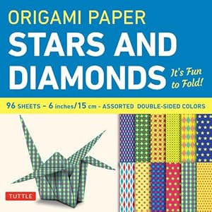 Bild des Verkufers fr Origami Paper 96 sheets - Stars and Diamonds 6 inch (15 cm) (Loose Leaf) zum Verkauf von Grand Eagle Retail