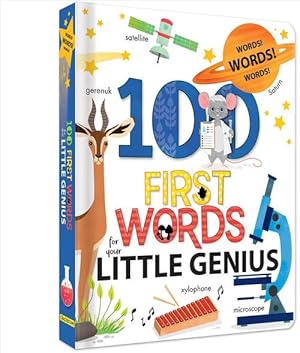 Seller image for 100 First Words for Little Genius (Board Book) for sale by Grand Eagle Retail