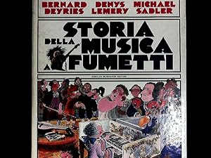 Seller image for Storia della musica a fumetti : dalla preistoria ai contemporanei. for sale by Antiquariat Bookfarm