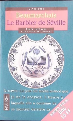 Bild des Verkufers fr Le Barbier de Sville. [suivi de] ; Le mariage de Figaro : [suivi de] ; La mre coupable. zum Verkauf von Antiquariat Bookfarm