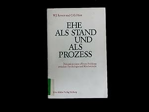 Seller image for Ehe als Stand und als Prozess: Zur Diskussion ber den Ehekonsens for sale by Antiquariat Bookfarm