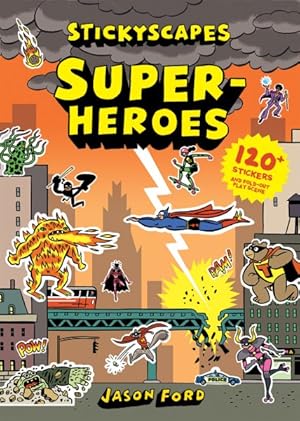 Seller image for Stickyscapes Superheroes for sale by GreatBookPrices