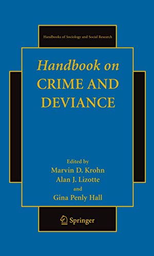 Imagen del vendedor de Handbook on Crime and Deviance (Handbooks of Sociology and Social Research) a la venta por WeBuyBooks