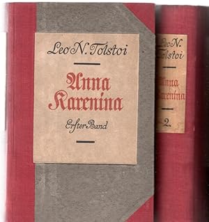 Seller image for Anna Karenina. In zwei Bnden. Ein Roman in acht Teilen. for sale by Antiquariat Jterbook, Inh. H. Schulze