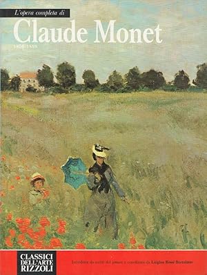 Bild des Verkufers fr L'opera completa di Claude Monet 1870-1889 - Classici dell'Arte Rizzoli 63 (Italiano) zum Verkauf von Versandantiquariat Nussbaum