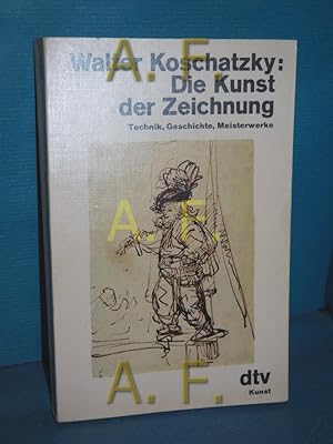 Bild des Verkufers fr Die Kunst der Zeichnung : Technik, Geschichte, Meisterwerke dtv , 2867 : dtv-Kunst zum Verkauf von Antiquarische Fundgrube e.U.