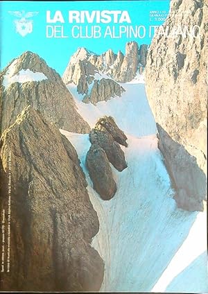 La rivista del Club Alpino Italiano n. 1/gennaio-febbraio 1989