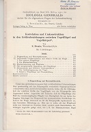 Seller image for Korrelation und Umkonstruktion in den Grenbeziehungen zwischen Vogelflgel und Vogelkrper. for sale by Buchversand Joachim Neumann