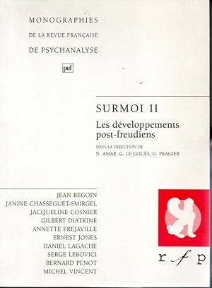 Seller image for Surmoi II. Les dveloppements postfreudiens. for sale by L'ivre d'Histoires