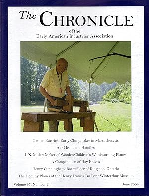 Seller image for Chronicle of the Early American Industries Association Volume 57, Number 2 June 2004 for sale by Book Booth