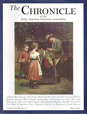 Seller image for Chronicle of the Early American Industries Association Volume 53, Number 2 June 2000 for sale by Book Booth