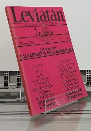 Imagen del vendedor de Leviatn 3. II poca. Primavera 1981 a la venta por Librera Dilogo