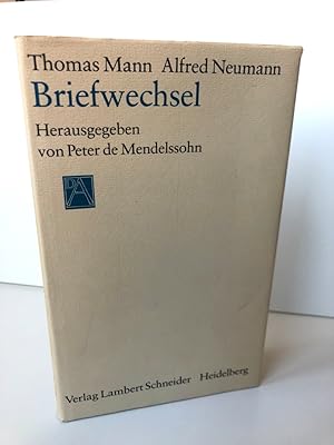 Imagen del vendedor de Thomas Mann/Alfred Neumann: Briefwechsel. Herausgegeben von Peter de Mendelssohn. 52. Verffentlichung der Deutschen Akademie fr Sprache und Dichtung in Darmstadt a la venta por Antiquariat an der Linie 3