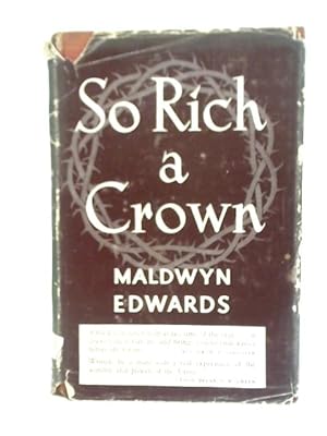 Seller image for So Rich A Crown for sale by World of Rare Books