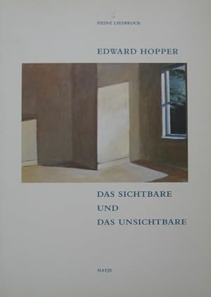 Image du vendeur pour Edward Hopper. Das Sichtbare und das Unsichtbare. mis en vente par Antiquariat Bernd Preler