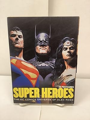 Image du vendeur pour Super Heroes, The DC Comics Universe of Alex Ross, 30 Postcards mis en vente par Chamblin Bookmine