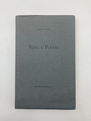 Versi e poesie