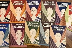 Lavori di maglieria. Societa' italiana Dubied. Nn. 1, 2, 3, 4, 5, 6, 8, 9, 10, 11, 12 - 1930