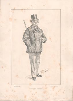 Seller image for Ernest Reyer (French opera composer and music critic). for sale by Wittenborn Art Books