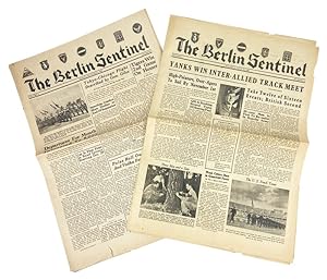 The Berlin Sentinel Volume I, Number 1: Tuesday Sept. 25, 1945 & Number 2: Friday October 5, 1945...