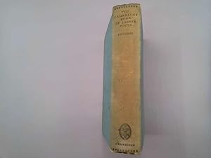 Seller image for The Cambridge Book of Lesser Poets for sale by Goldstone Rare Books