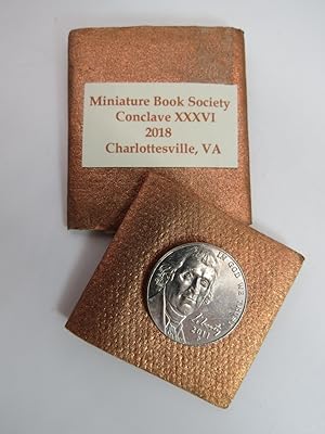 TWO NICKELS AND A QUOTE EXTRACTS FROM LETTERS (MINIATURE BOOK)