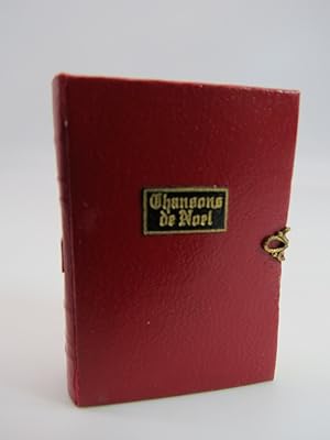 Seller image for CHANSONS DE NOEL (MINIATURE BOOK) for sale by Sage Rare & Collectible Books, IOBA