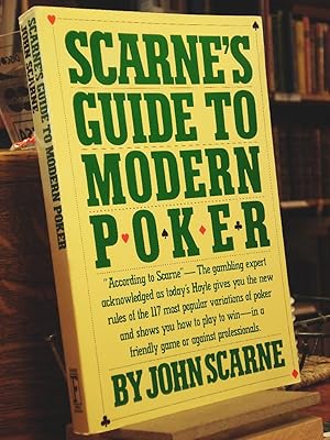 Seller image for Scarne's Guide to Modern Poker for sale by Henniker Book Farm and Gifts