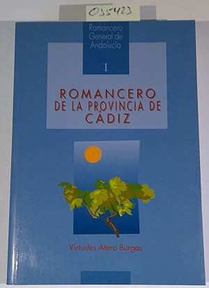 Romancero de la provincia de Cádiz (Romancero general de Andalucía)