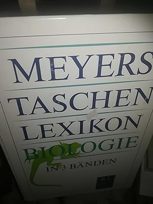 Seller image for Meyers Taschenlexikon Biologie in drei Bnden, im Schuber for sale by Verlag Robert Richter