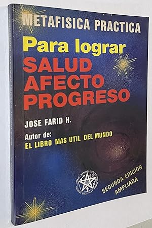 Image du vendeur pour Para Lograr Salud efecto Progreso mis en vente par Once Upon A Time