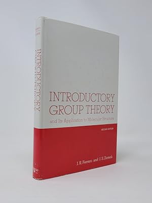 Image du vendeur pour Introductory Group Theory and Its Application to Molecular Structure, Second Edition. mis en vente par Munster & Company LLC, ABAA/ILAB