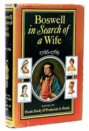 Bild des Verkufers fr Boswell in Search of a Wife: 1766-1769 zum Verkauf von Black Falcon Books