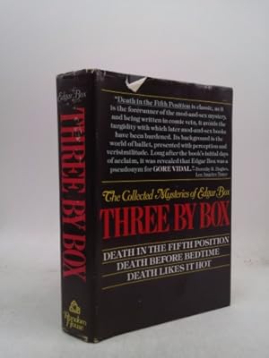 Bild des Verkufers fr Three by Box: The Complete Mysteries of Edgar Box zum Verkauf von ThriftBooksVintage
