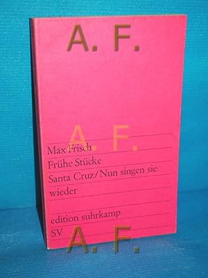 Imagen del vendedor de Frhe Stcke Edition Suhrkamp 154 a la venta por Antiquarische Fundgrube e.U.