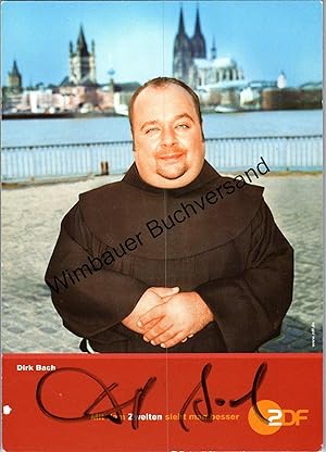 Bild des Verkufers fr Original Autogramm Dirk Bach (1961-2012) /// Autograph signiert signed signee zum Verkauf von Antiquariat im Kaiserviertel | Wimbauer Buchversand