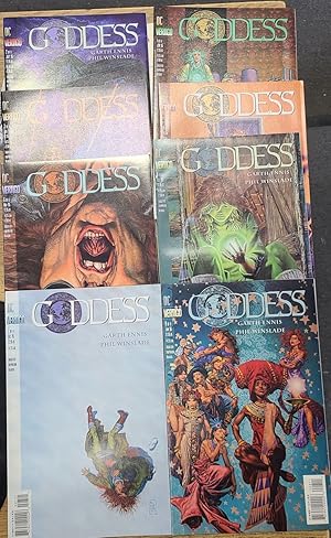 Seller image for GODDESS #1 2 3 4 5 6 7 8 COMPLETE SERIES for sale by Books on the Boulevard