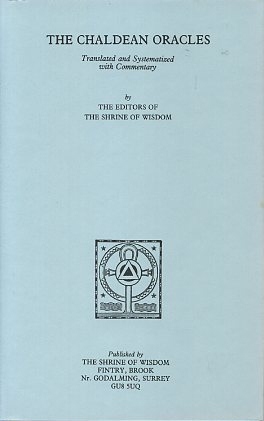 Seller image for THE CHALDEAN ORACLES for sale by By The Way Books